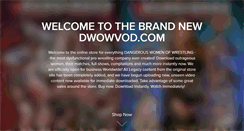 Desktop Screenshot of dwowvod.com